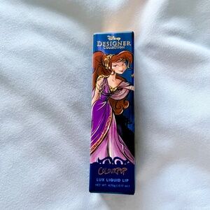Disney Midnight Masquerade Designer Colourpop liquid lipstick Meg Hercules